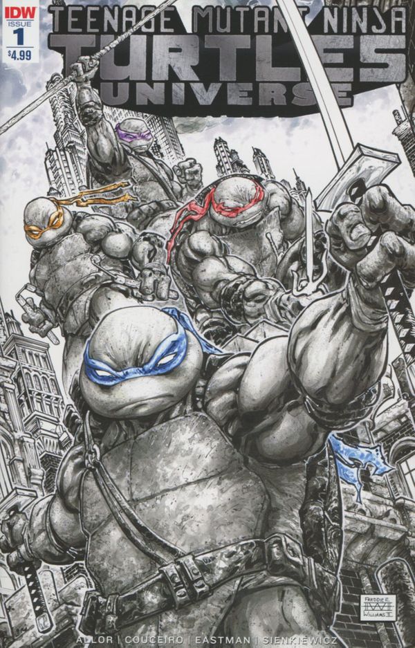 Teenage Mutant Ninja Turtles Universe #1 (2nd Printing)
