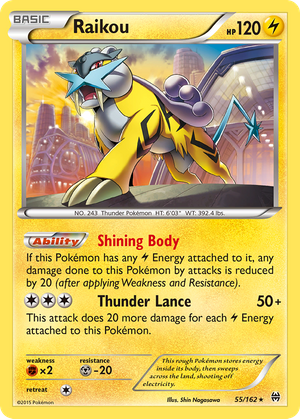 Raikou (55/162) - BREAKthrough