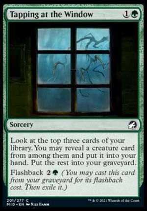 Tapping at the Window (Innistrad: Midnight Hunt)