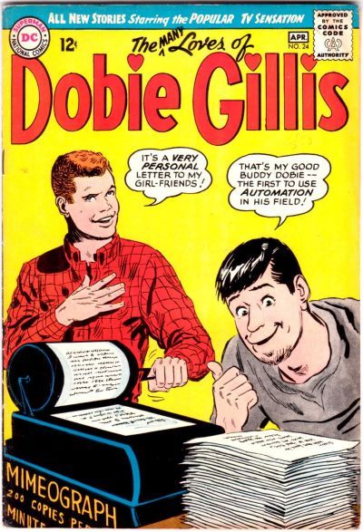 Many Loves of Dobie Gillis #24 Comic