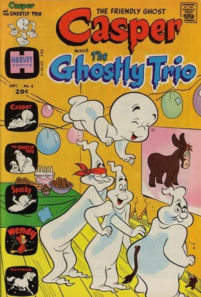 Casper and the Ghostly Trio #6 Comic
