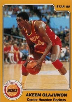 Akeem Olajuwon 1984 Star #237 Sports Card