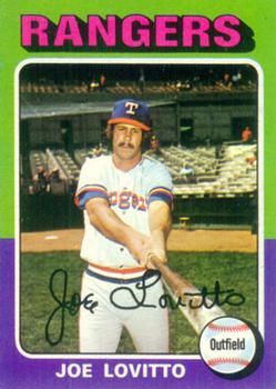 Joe Lovitto 1975 Topps #36 Sports Card