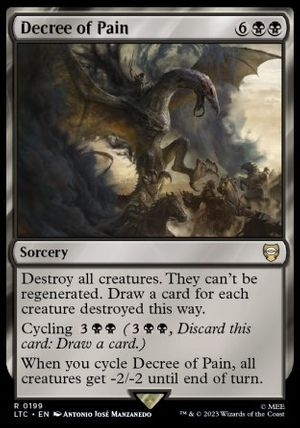 Decree of Pain (The Lord of the Rings Commander Decks)