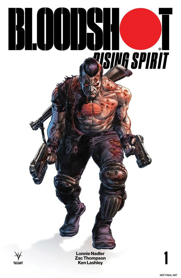 Bloodshot: Rising Spirit #1 (Glass Cover E 250 Copy Cover Braith)