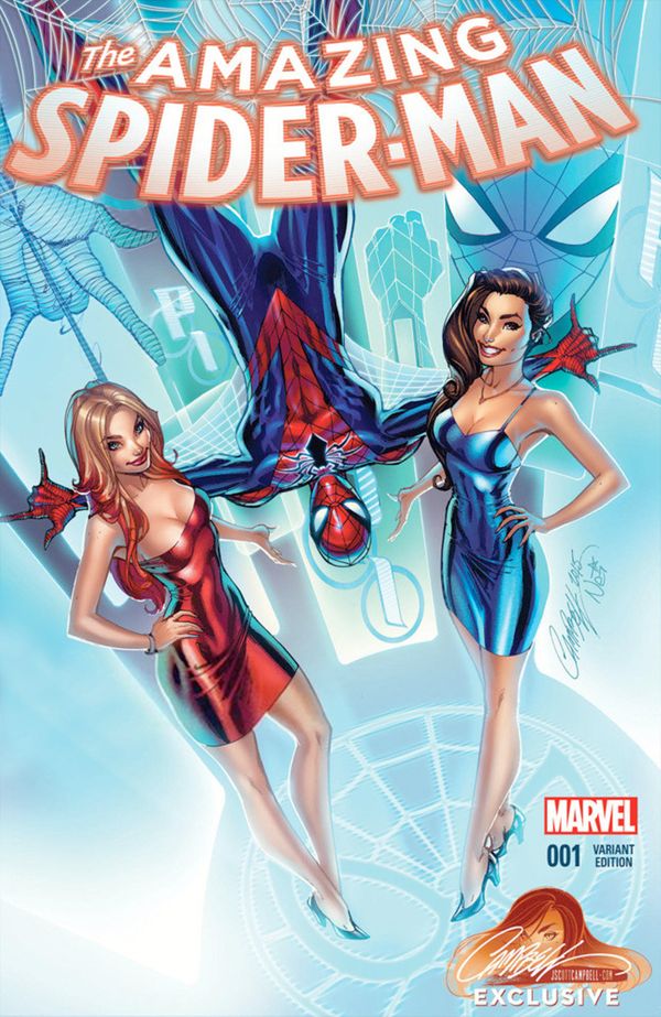 Amazing Spider-man #1 (J. Scott Campbell Store Exclusive Variant Cover)