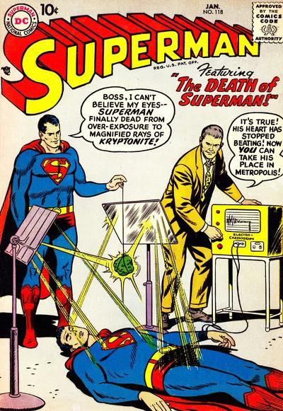 Superman #118 Comic
