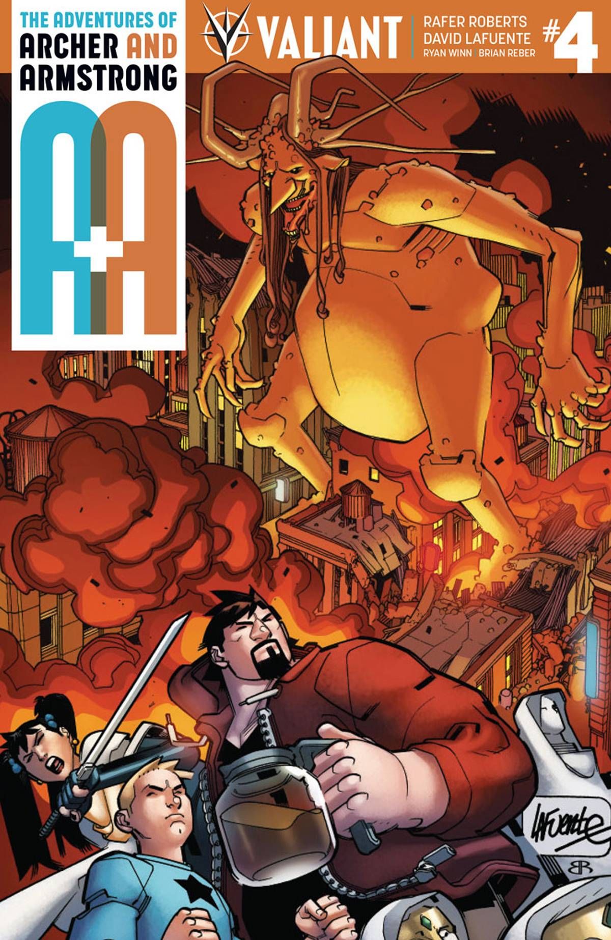 A&A: The Adventures of Archer & Armstrong #4 Comic