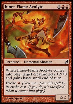 Inner-Flame Acolyte (Lorwyn) Trading Card