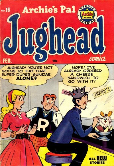 Archie's Pal Jughead #16 Comic