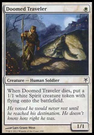 Doomed Traveler (Sorin vs. Tibalt) Trading Card