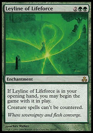 Leyline of Lifeforce (Guildpact) Trading Card