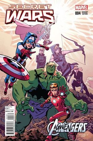 Secret Wars #4 (Samnee Agwengers Variant)