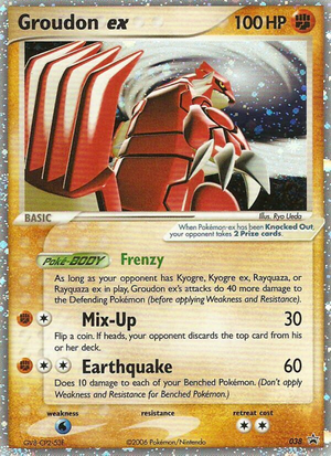 Groudon ex EX (38/40) - Nintendo Black Star Promos