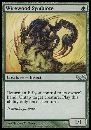 Wirewood Symbiote (Elves vs. Goblins) Trading Card