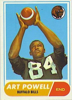 Art Powell 1968 Topps #71 Sports Card