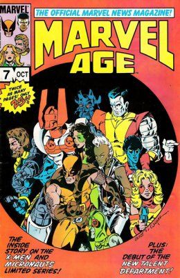 Marvel Age #7 Comic