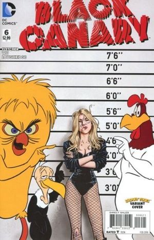 Black Canary #6 (Looney Tunes Variant Cover)