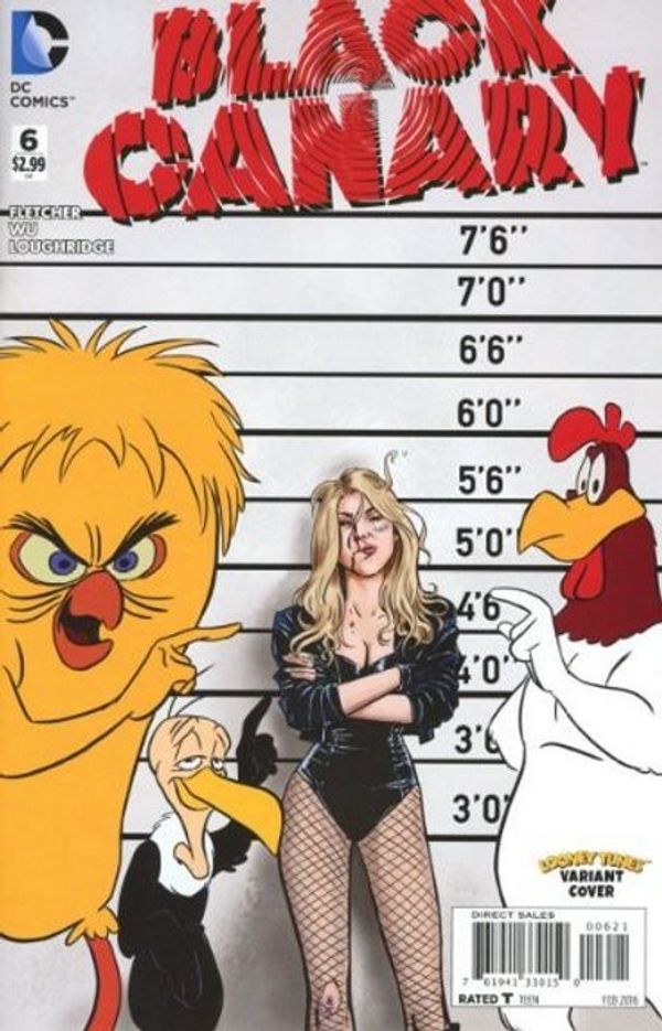 Black Canary #6 (Looney Tunes Variant Cover)
