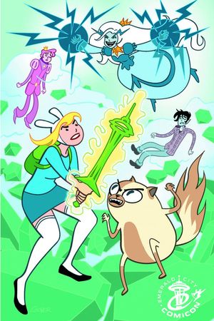 Adventure Time Fionna & Cake #1 [Emerald City Comic Con Var]