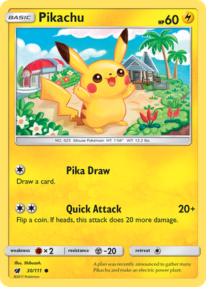 Pikachu (30/111) - Crimson Invasion