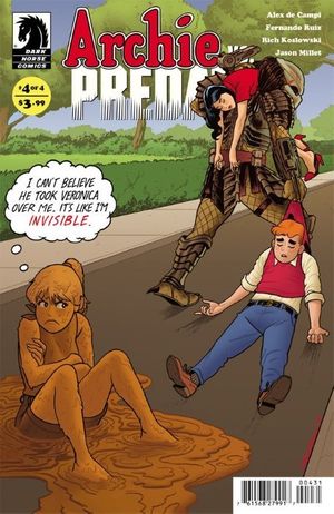 Archie Vs Predator #4 (Quinones Variant Cover)