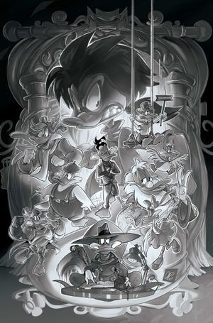 Darkwing Duck #6 (Cvr H Inc 1:15 Cangialosi Line Art Virgin Variant)