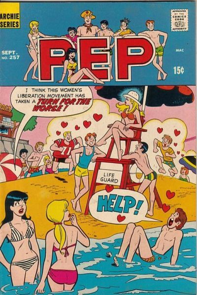 Pep Comics #257 Comic