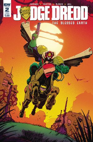 Judge Dredd Blessed Earth #2 (Subscription Variant)