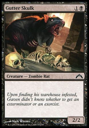 Gutter Skulk (Gatecrash) Trading Card