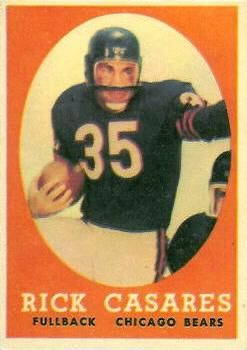 Rick Casares 1958 Topps #53 Sports Card