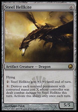 Steel Hellkite (Scars of Mirrodin) Trading Card