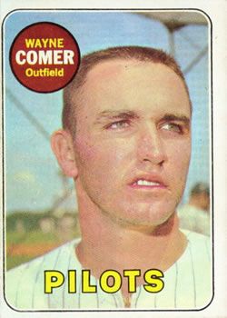 Wayne Comer 1969 Topps #346 Sports Card