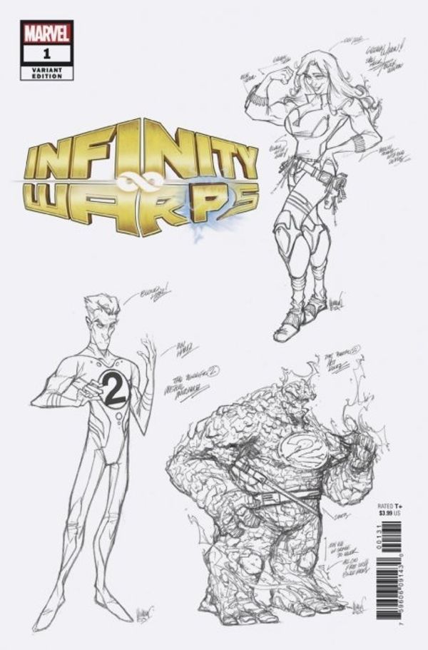 Infinity Wars: Infinity Warps #1 (Herrera Design Variant)