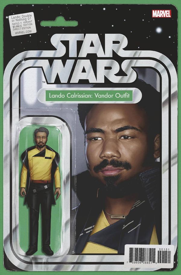 Star Wars: Lando - Double or Nothing #1 (Christopher Action Figure Variant)
