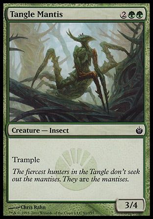 Tangle Mantis (Mirrodin Besieged) Trading Card