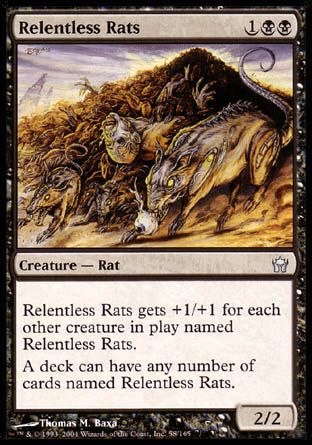 Relentless Rats (Fifth Dawn) Trading Card