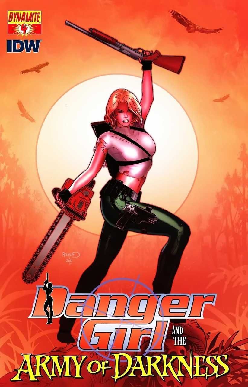 Danger Girl and the Army of Darkness #4 Comic