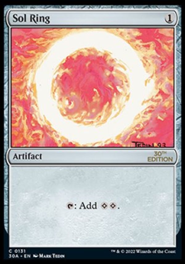 Sol Ring (Magic 30th Anniversary Edition)