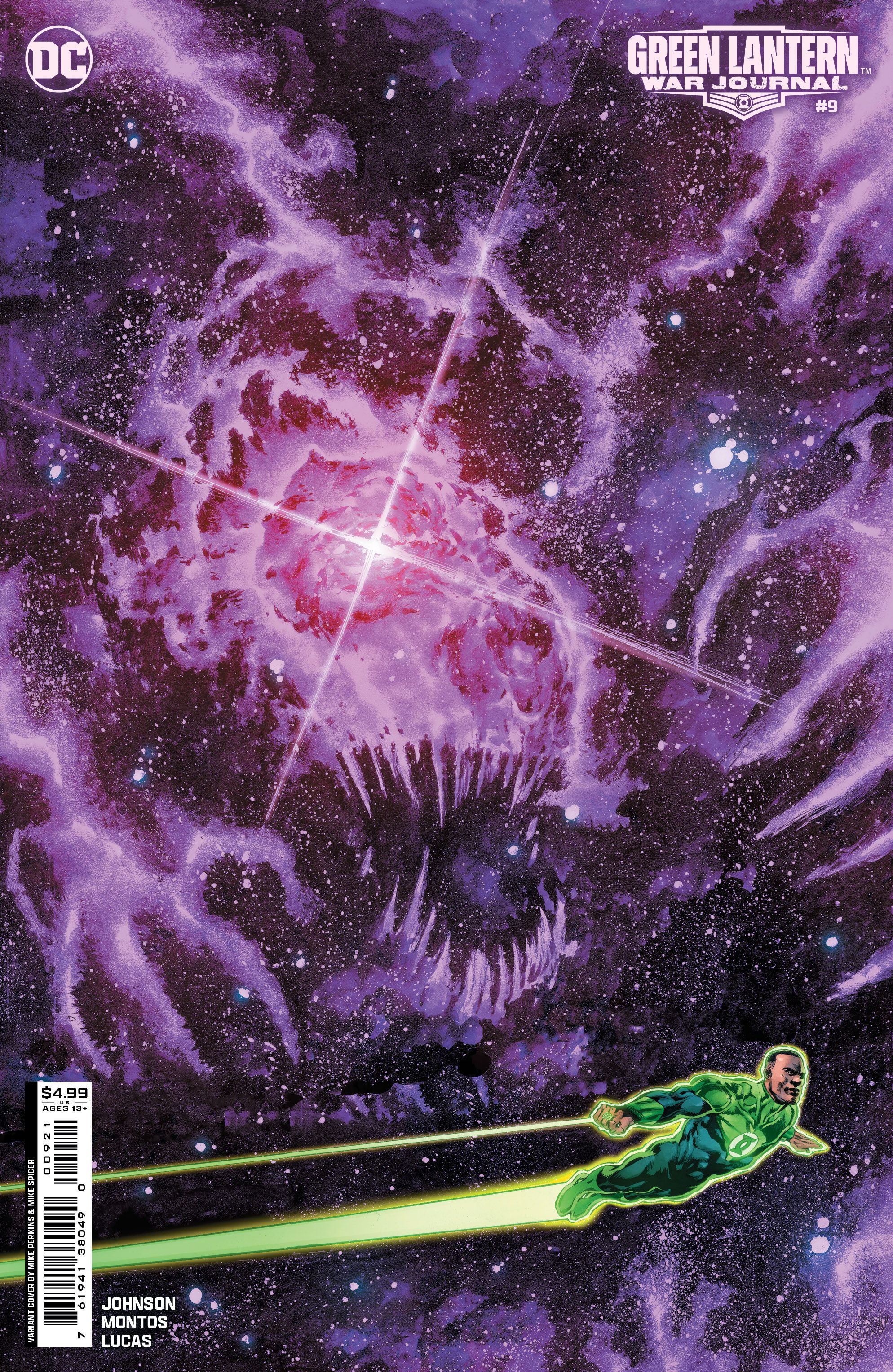 Green Lantern: War Journal #9 (Cvr B Mike Perkins Card Stock Variant) Comic