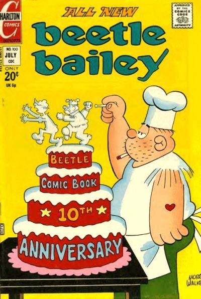 Beetle Bailey #100 Comic