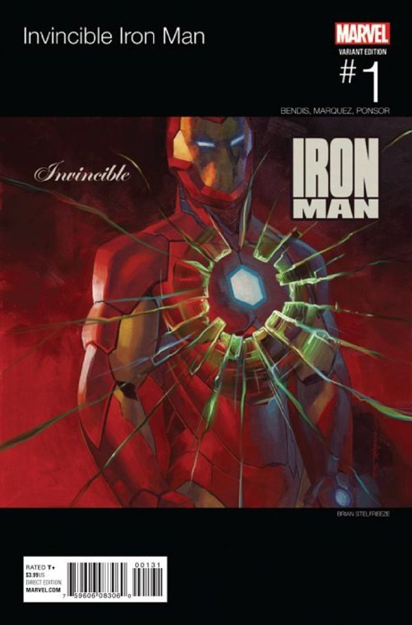 Invincible Iron Man #1 (Brian Stelfreeze Hip-Hop Variant)