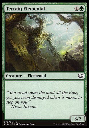 Terrain Elemental (Kaladesh) Trading Card