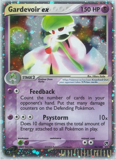 Gardevoir ex (96/100) - Sandstorm Pokémon Card