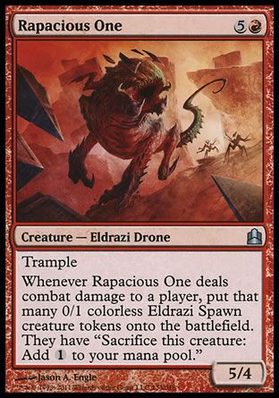 Rapacious One (MTG Commander) Trading Card