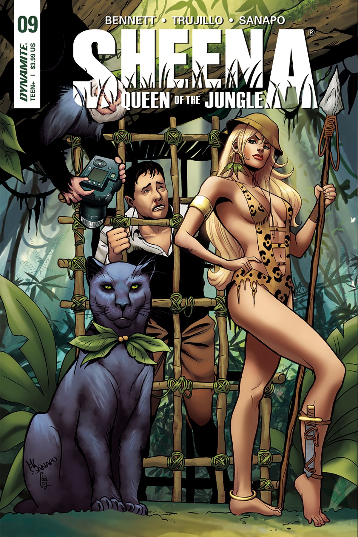 Sheena Queen of the Jungle #9 Comic