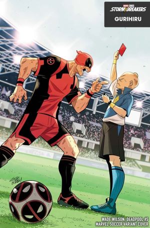 Wade Wilson: Deadpool #5 (Gurihiru Marvel Soccer Variant)