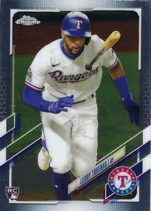 Leody Taveras 2021 Topps Chrome Baseball #146