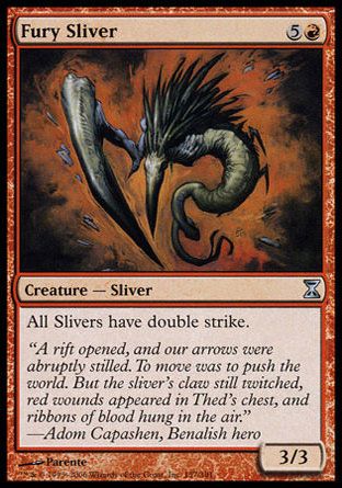 Fury Sliver (Time Spiral) Trading Card