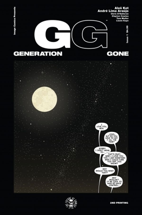 Generation Gone #1 (2nd Printing)